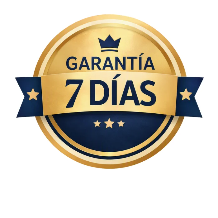 Sello de garantía de 7 días